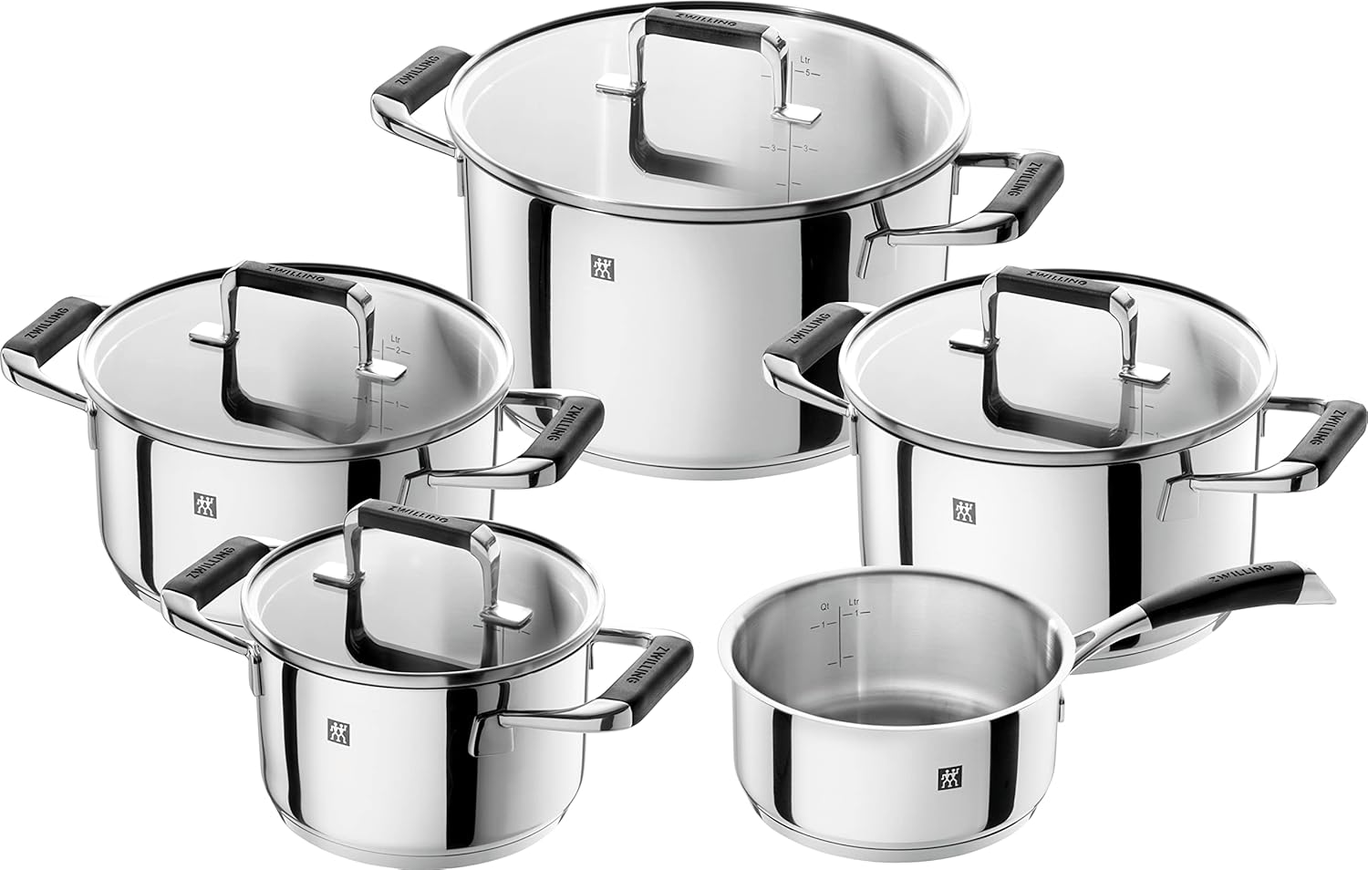 سرویس قابلمه 5 پارچه زولینگ آلمان zwilling cornelia Poletto