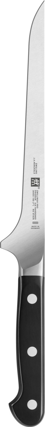 چاقو تکی فیله 18 سانت زولینگ آلمان zwilling pro | تیغه فولادی ضد زنگ و طراحی انعطاف‌پذیر برای فیله کردن گوشت و ماهی